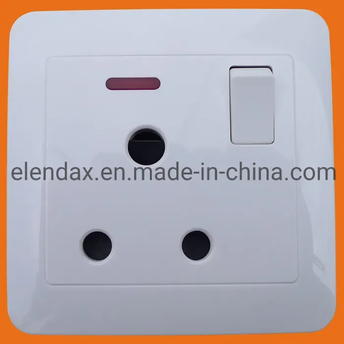 Sakelar dan Soket Modern Standar Inggris (B6000)