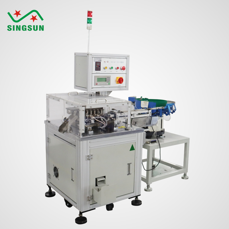 Bulk High Speed Resistor Radial Capacitor Cutting Machine