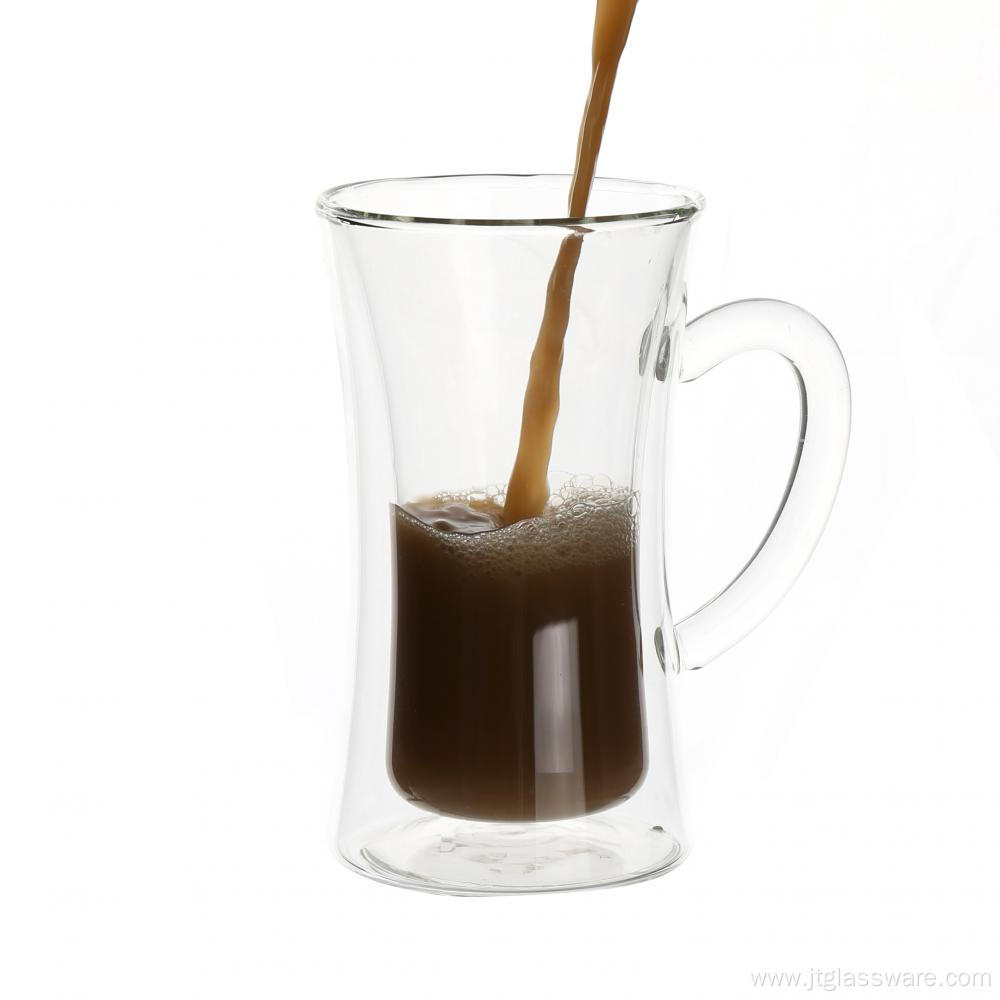 Hot sale double wall glass Coffee Glass Cup