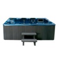 Piscine au-dessus du sol Jacuzzi combo grand spa bobine bleu Spa de massage Outdoot