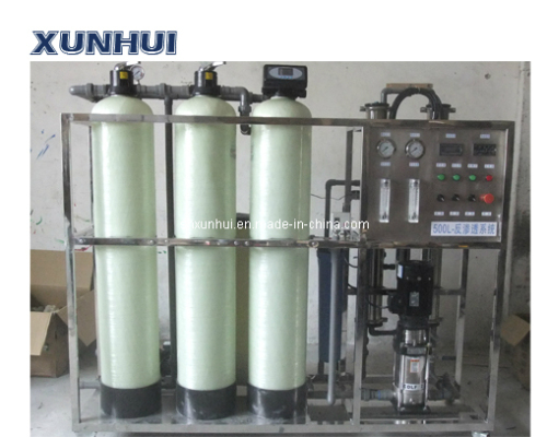 China 500lph RO Water Treatment System with Manual Pre-Treatment RO500m