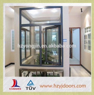 2015 new design hot sale double aluminum sash window