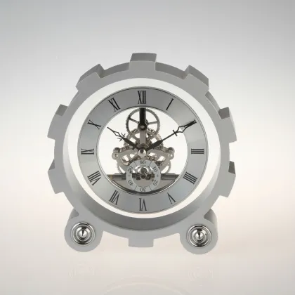 Roman numerals gear clock K3017