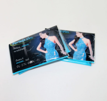 wallet tissue  advertising tissue