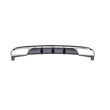 Silver E63 Normal Rear Lip Diffuser for BENZ E-Class W212 E63