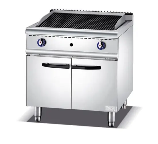 Direct Factory Gas Lava Grill: Gas Grill BBQ with Lava Rocks and Stone