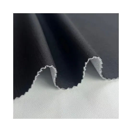 3 Layer Functional Softshell Fabric - Waterproof Matt Grid Bonded Polar Fleece for Sportswear