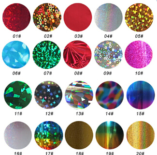 Nail Art Transfer Foil/Nail sticker/46color transfer foil