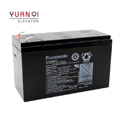 LC-RA127R2T1 UPS Battery 12V7.2AH - Elevator Batteries and Accessories