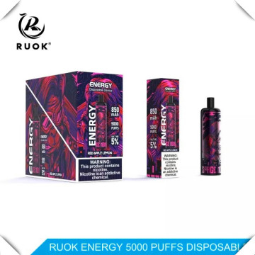 Ruok Energy 5000 Puffs Jerman Popular