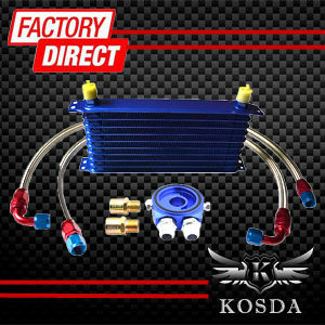 JDM Universal 10-Row Oil Cooler