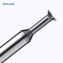 مستقيم عرقوب dovetail endmill القاطع أحجام مع طلاء