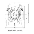 Einzelner Wrap -Internalrotormotor der WR -Serie