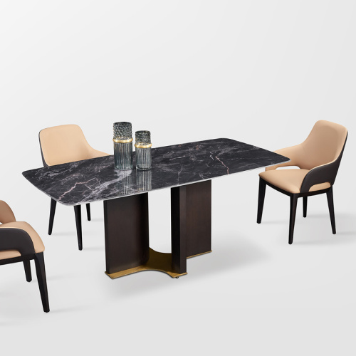 Fantastic Quality Solid Wood Furniture Modern Fashion Attractive Simple Dining Table Supplier