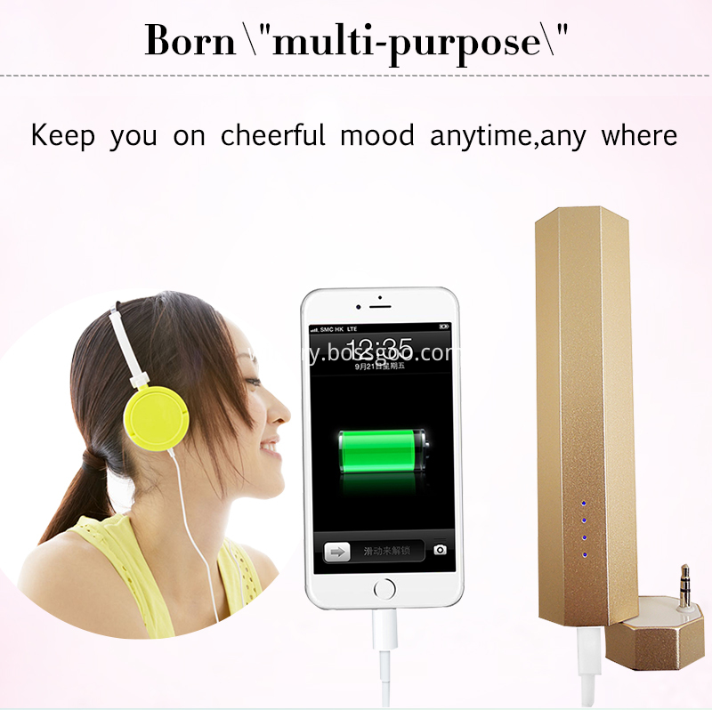 power bank with phone stand