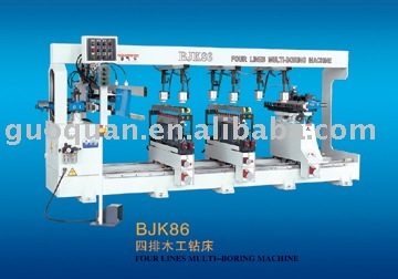 BJK86 Four Lines Multi-boring Machine