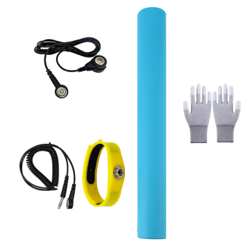 4-in-1 Anti-static Gloves and Conductive Mat Kit with Silicone Band