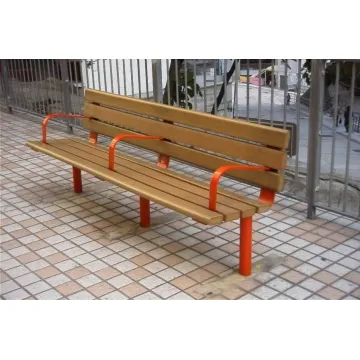 HDPE Plastic Bench, Park Bench, Outdoor Furniture, HDPE Woodlike Chair, Wooden Public Seat