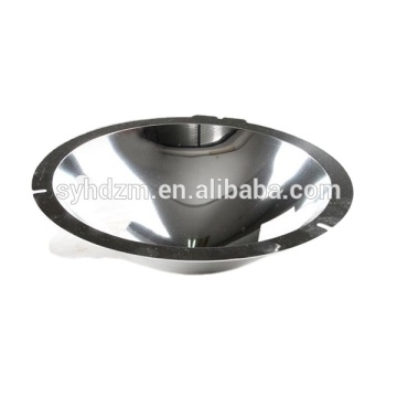 Copa de lámpara de pulido de aluminio de aluminio barato