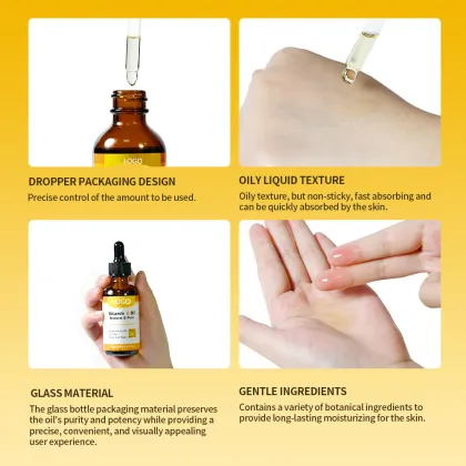 Natural Pure Vitamin E Body Care Oil Body Essential Massage Essential Oil for Spa Vitamin E Essential Oil