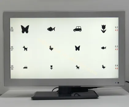 21.5 Inch LCD Screen Eye Test Chart for Auto Visual Acuity Examination