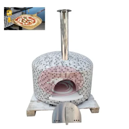 Mmercial Sunhut Pizza Oven Mobil Limousin Rotative Pizza Trailer Wood Oven Exhaust