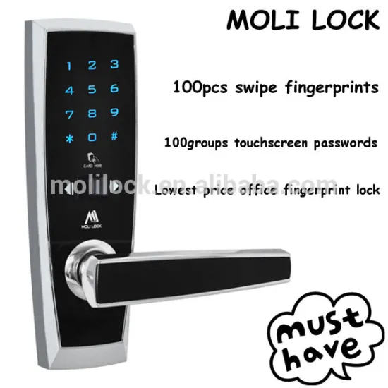 electronics fingerprint digital door lock, office electronic locks for safes
