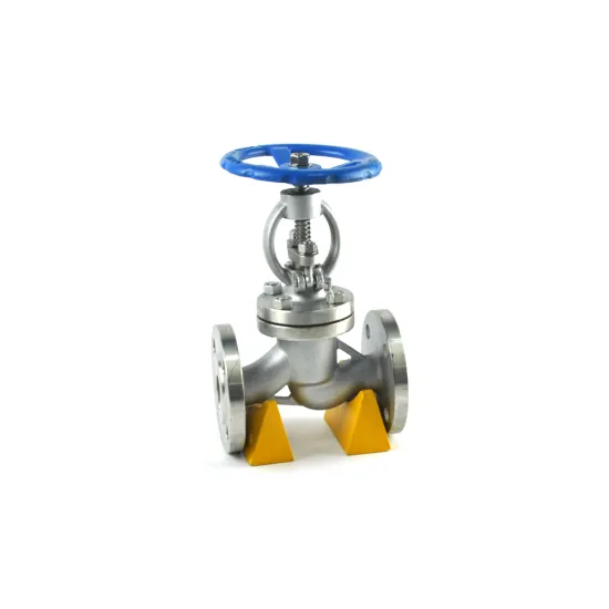 China supplier a105 material 13cr din (gs-c25) 316 y-globe valve dn40