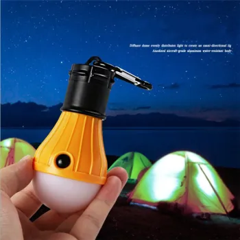 220V Plastic LED Emergency Light Bulb for Outdoor Camping & Garden Use