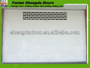 aluminum automatic roll up grill door