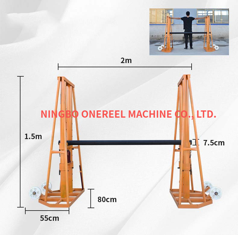 Heavy duty cable drum stand (3)