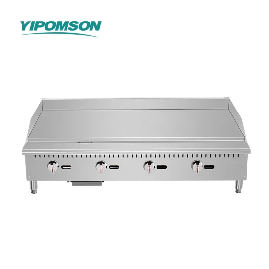 American Style Gas Griddle with Temperature Control