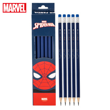 Krótki ołówek Spiderman 12 sztuk z gumką