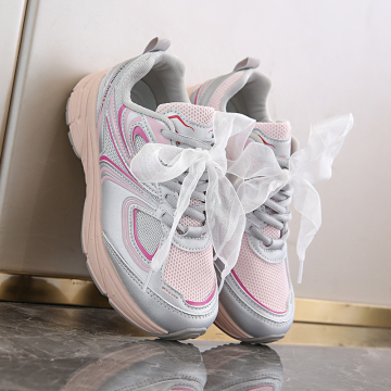 Casual Mesh Lady Sneakers for Women - Oddychające buty sportowe