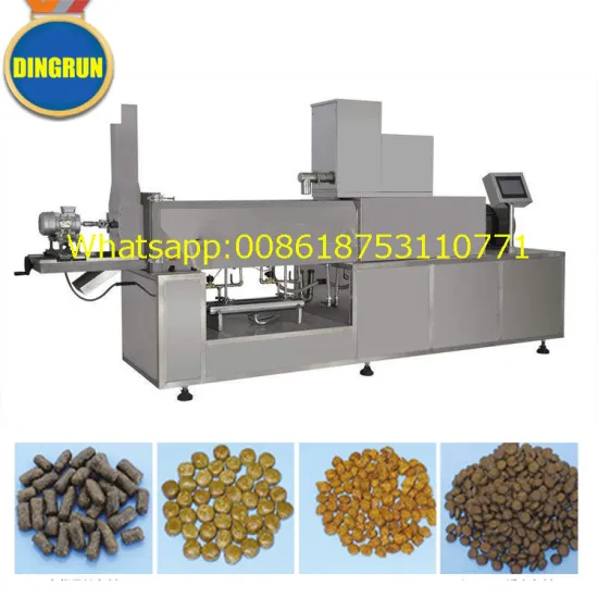 Automatic aquarium fish food poultry pellet feed making machine