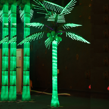 IP65 Rated Outdoor LED Coconut Palm Tree Decorative Lighting for Home and Garden