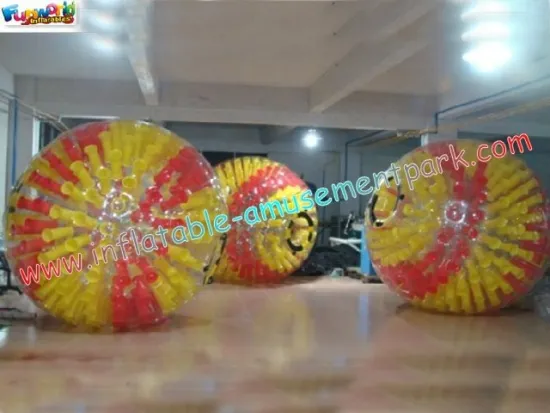 2.6m Outer Diameter, 1.8m Inner Diameter Colorful Inflatable Zorb Ball For Snowfield