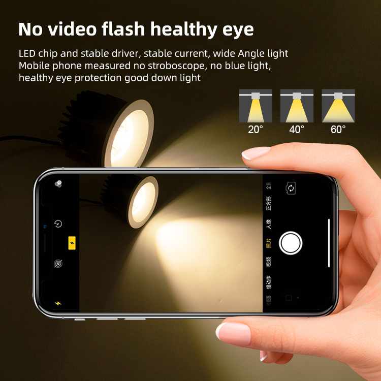 cob led recessed downlight