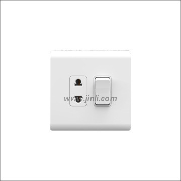 W86 series -- 1 gang switched 2 pin universal socket
