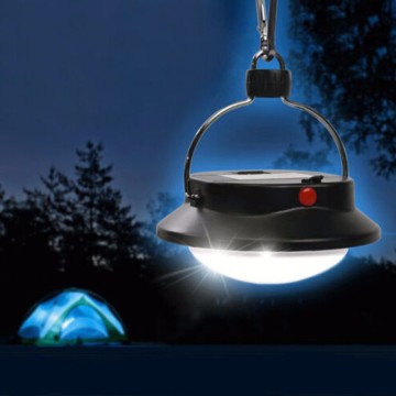 Emergency industrial outdoor promotion led solar camping lantern camping light inflatable tent with led light