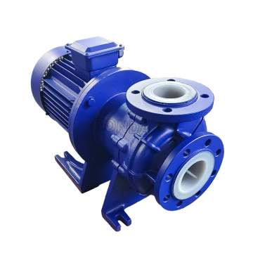 FEP PVDF Lined Magnetic Drive Pump for Chemical Transfer