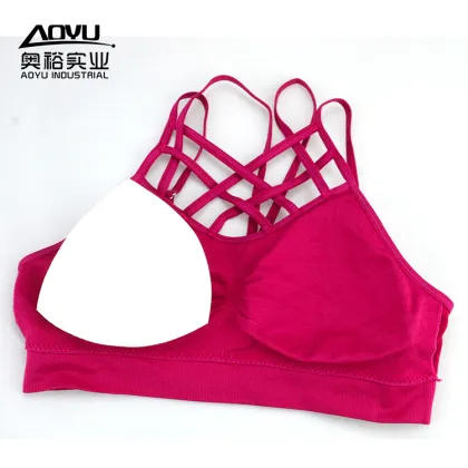 Shantou Wear Womens Sports Yoga Bra Top