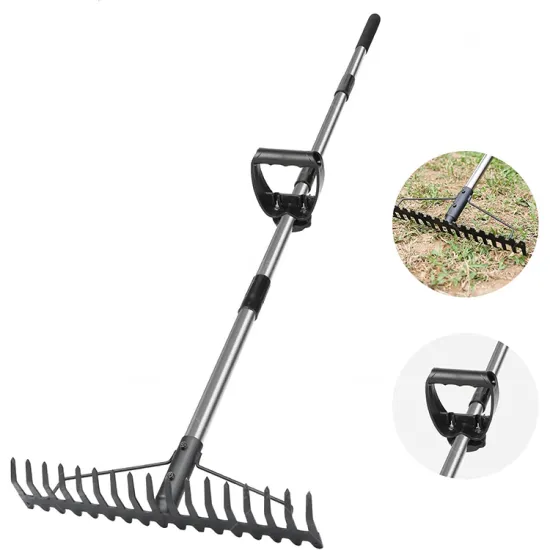 The Ultimate Garden Rake: A Comprehensive Tool for Lawn Leveling, Thatch Removal, and Efficient Land Management