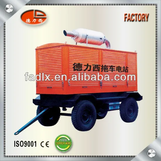 Delixi Trailer Type Yuchai Engine Diesel Generator Set