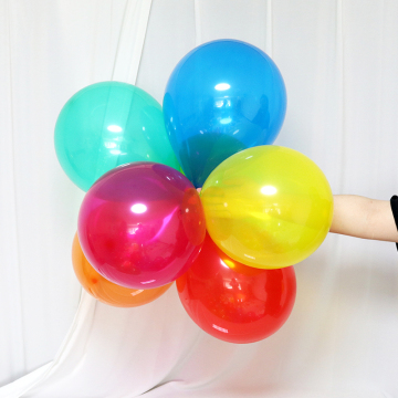 Wholesale Globos: 100pcs Latex Helium Balloons in 10/12 Inch Gemstone Party Balloons from Ecuador