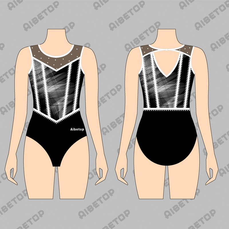 Spandex Breathable Woman Dance Leotards