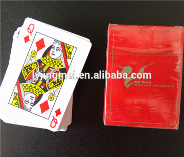 Normal Type and 300gsm paper,Plastic,100% plastic Material Plastic playing cards