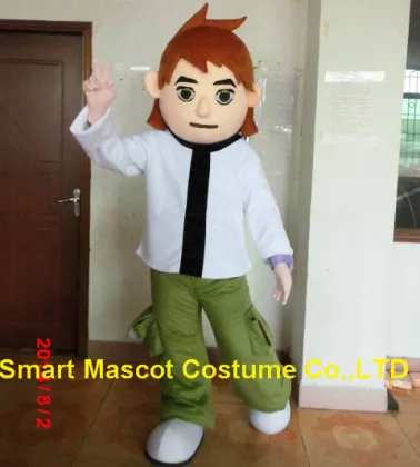Hot sale ben 10 mascot costume