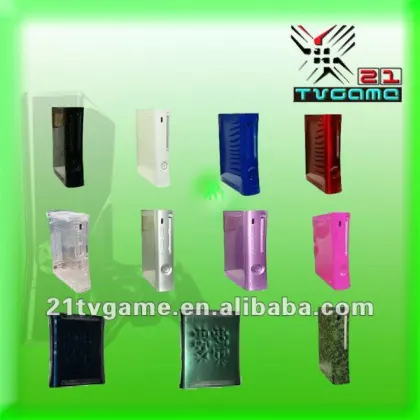 Complete video Game console shell For XBOX 360 SLIM Replacement housing case