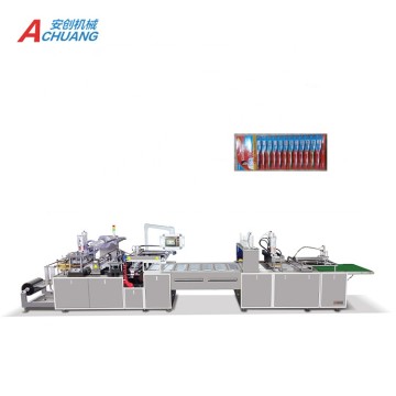 PLC Controlled Toothbrush Blister Packaging Machine for Stationery